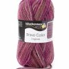 Handstrickgarn BRAVO COLOR - beere color - 50g