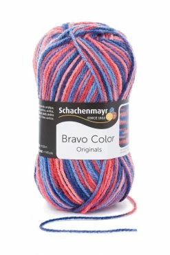 Handstrickgarn BRAVO COLOR - jolie color - 50g