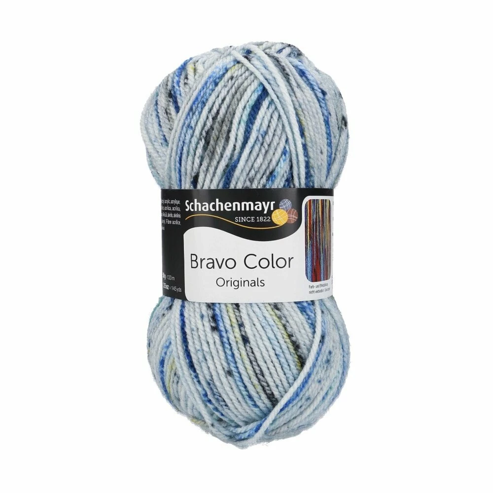 Handstrickgarn BRAVO COLOR - sporty color - 50g 3 Handstrickgarn BRAVO COLOR - sporty color - 50g