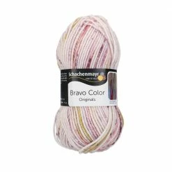 Handstrickgarn BRAVO COLOR - girly color - 50g