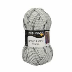 Handstrickgarn BRAVO COLOR - neutral color - 50g