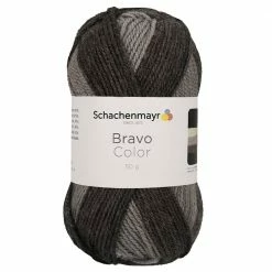 Handstrickgarn BRAVO COLOR - stone color - 50g