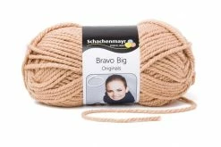 Handstrickgarn BRAVO BIG - kamel - 200g