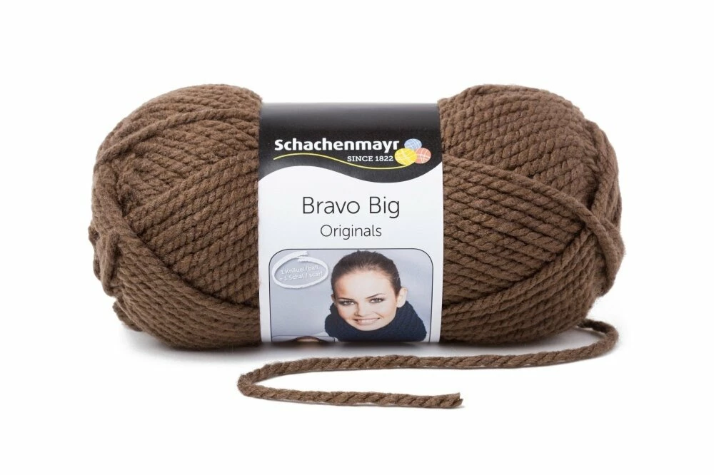 Handstrickgarn BRAVO BIG - taupe - 200g 3 Handstrickgarn BRAVO BIG - taupe - 200g