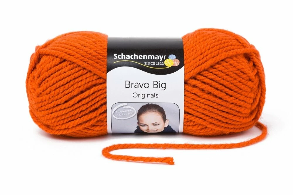 Handstrickgarn BRAVO BIG - sienna - 200g 3 Handstrickgarn BRAVO BIG - sienna - 200g