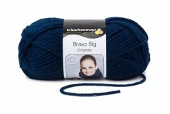 Handstrickgarn BRAVO BIG - indigo - 200g