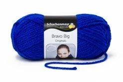Handstrickgarn BRAVO BIG - royal - 200g