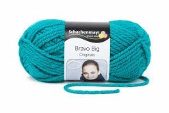 Handstrickgarn BRAVO BIG - smaragd - 200g