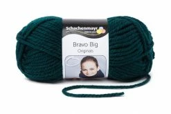 Handstrickgarn BRAVO BIG - tanne - 200g
