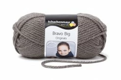 Handstrickgarn BRAVO BIG - graphit - 200g