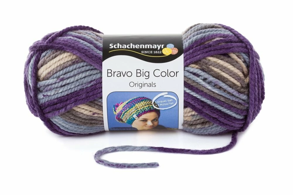 Handstrickgarn BRAVO BIG COLOR - thahiti color - 200g 3 Handstrickgarn BRAVO BIG COLOR - thahiti color - 200g