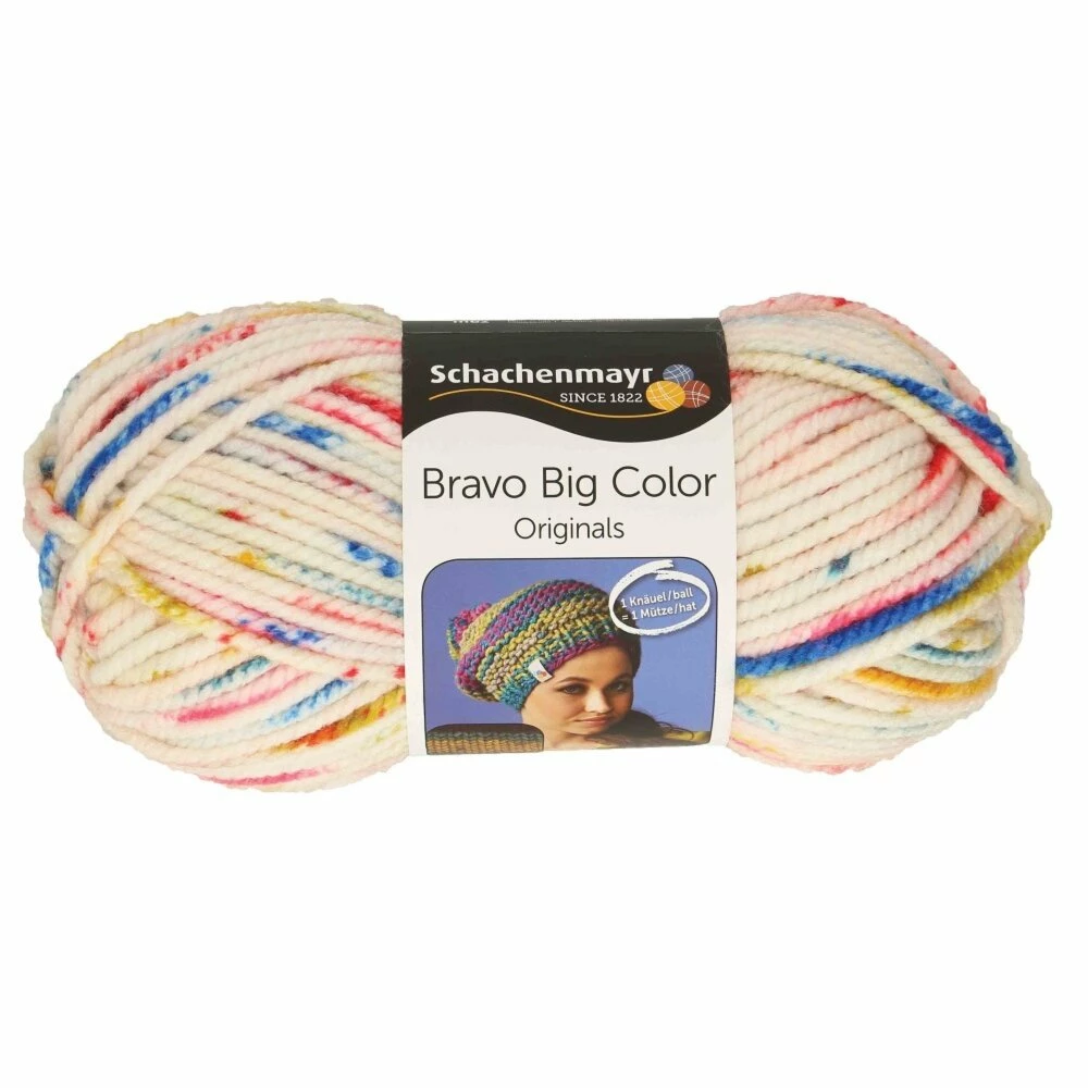 Handstrickgarn BRAVO BIG COLOR - funky color - 200g 3 Handstrickgarn BRAVO BIG COLOR - funky color - 200g
