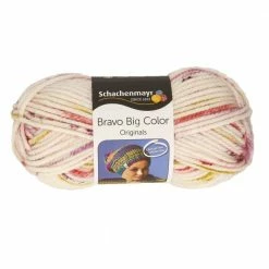 Handstrickgarn BRAVO BIG COLOR - girly color - 200g