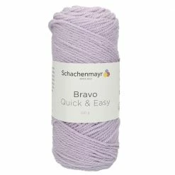Handstrickgarn BRAVO QUICK & EASY - lavendel - 100g