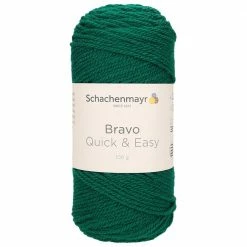 Handstrickgarn BRAVO QUICK & EASY - gras - 100g