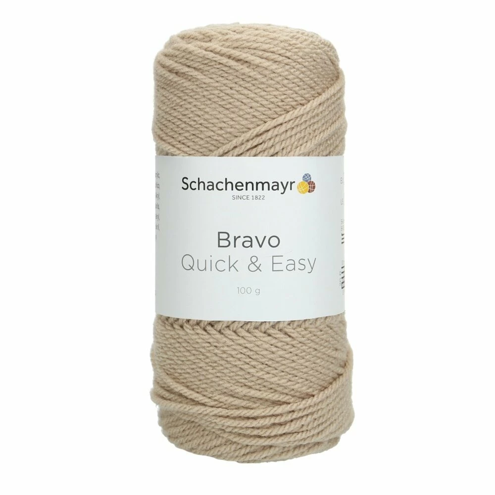 Handstrickgarn BRAVO QUICK & EASY - sisal meliert - 100g 3 Handstrickgarn BRAVO QUICK & EASY - sisal meliert - 100g