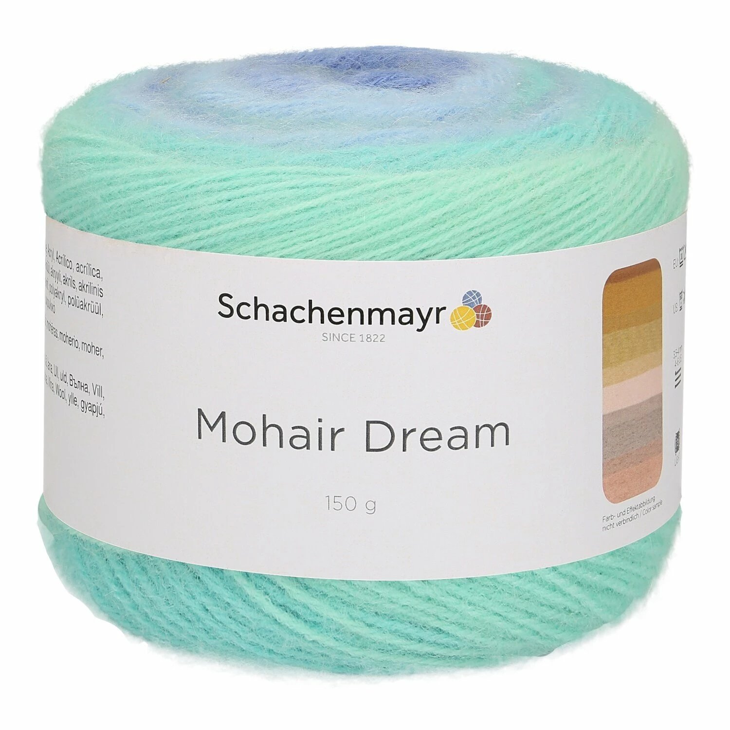Handstrickgarn MOHAIR DREAM - fresh-color - 150g 3 Handstrickgarn MOHAIR DREAM - fresh-color - 150g