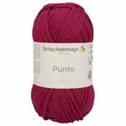 Handstrickgarn PUNTO - fuchsia - 50g