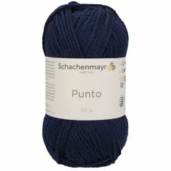Handstrickgarn PUNTO - marine - 50g
