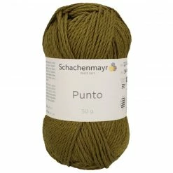 Handstrickgarn PUNTO - olive - 50g