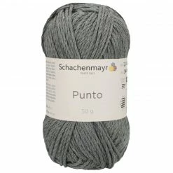 Handstrickgarn PUNTO - mittelgrau-meliert - 50g