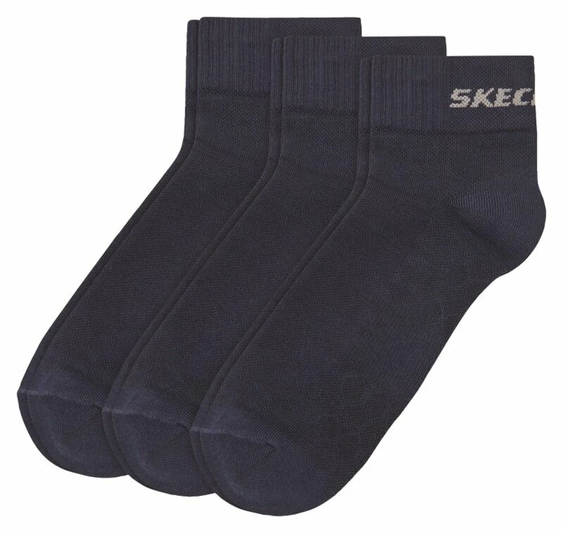 3er Pack SKECHERS Unisex Socken - navy - 35/38 3 3er Pack SKECHERS Unisex Socken - navy - 35/38