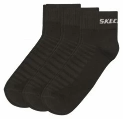 3er Pack SKECHERS Unisex Socken - schwarz - 35/38