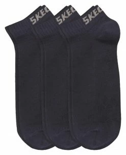 3er Pack SKECHERS Unisex Sneaker Socken - navy - 35/38