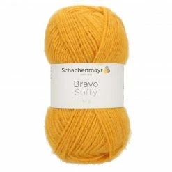 Handstrickgarn BRAVO SOFTY - goldmarie - 50g
