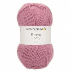 Handstrickgarn BRAVO SOFTY - brombeer - 50g