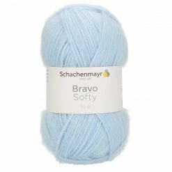 Handstrickgarn BRAVO SOFTY - glacier - 50g