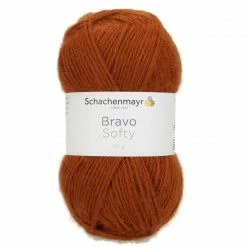 Handstrickgarn BRAVO SOFTY - fuchs - 50g