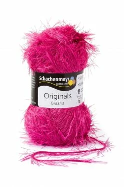 Handstrickgarn BRAZILIA - himbeerrosa - 50g