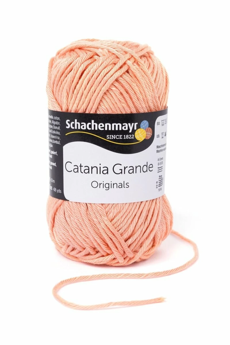 Handstrickgarn CATANIA GRANDE - aprikose - 50g 3 Handstrickgarn CATANIA GRANDE - aprikose - 50g