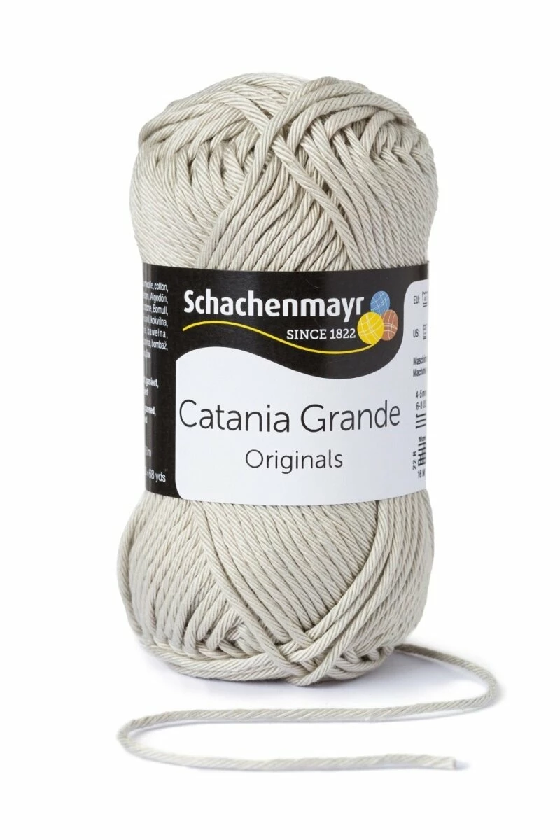 Handstrickgarn CATANIA GRANDE - leinen - 50g 3 Handstrickgarn CATANIA GRANDE - leinen - 50g
