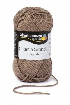 Handstrickgarn CATANIA GRANDE - taupe - 50g