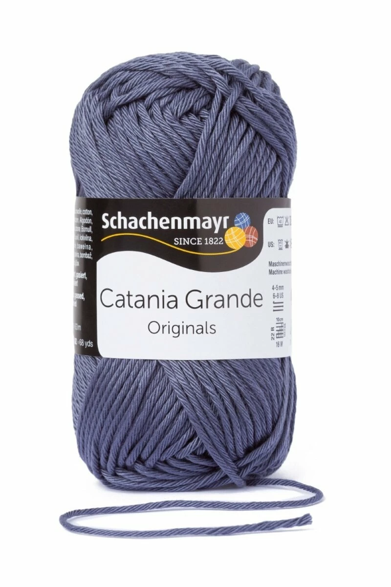 Handstrickgarn CATANIA GRANDE - graphit - 50g 3 Handstrickgarn CATANIA GRANDE - graphit - 50g