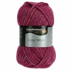 Handstrickgarn COSY WOOL - magenta - 50g