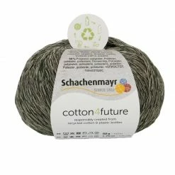 Handstrickgarn COTTON 4FUTURE - khaki - 50g