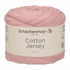 Handstrickgarn COTTON JERSEY - rosa - 100g