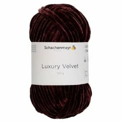 Handstrickgarn LUXURY VELVET - bear - 100g