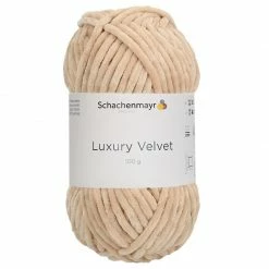 Handstrickgarn LUXURY VELVET - bunny - 100g