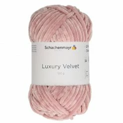 Handstrickgarn LUXURY VELVET - rose - 100g