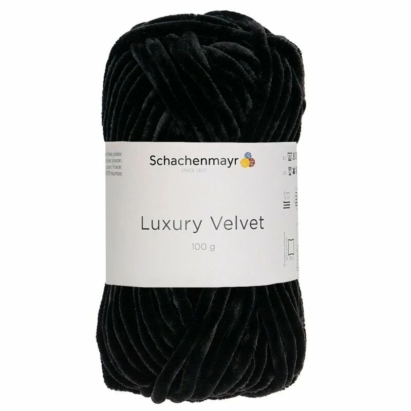 Handstrickgarn LUXURY VELVET - black sheep - 100g 3 Handstrickgarn LUXURY VELVET - black sheep - 100g