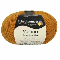 Handstrickgarn MERINO EXTRAFINE 170 - gold meliert - 50g