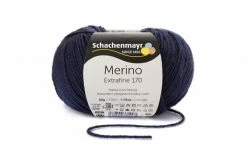 Handstrickgarn MERINO EXTRAFINE 170 - marine - 50g