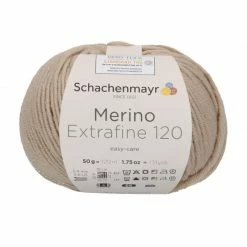 Handstrickgarn MERINO EXTRAFINE 120 - sahara - 50g
