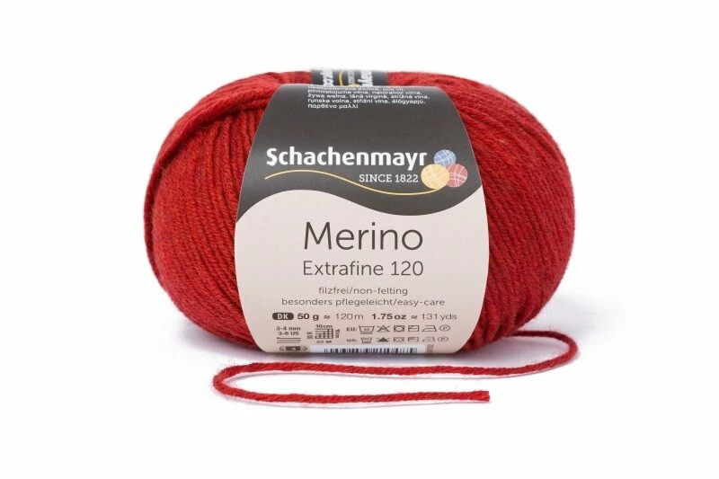 Handstrickgarn MERINO EXTRAFINE 120 - passion-meliert - 50g 3 Handstrickgarn MERINO EXTRAFINE 120 - passion-meliert - 50g