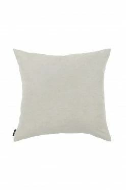 2er-Set Kissenhüllen mit Reißverschluss - silbergrau - 50x50 cm