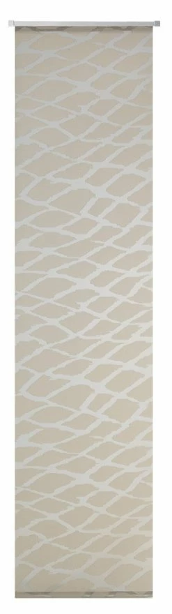 Schiebevorhang - hellbraun-taupe - 60x245 cm